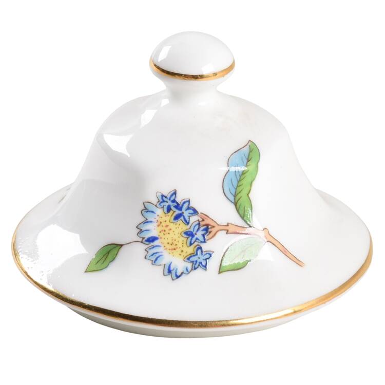 Pembroke (Gold Trim) Lid for Sugar Bowl by John  Aynsley & Sons