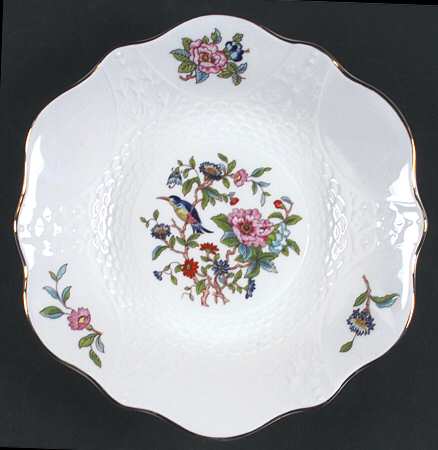 Pembroke (Gold Trim) Clyde Center Bowl by John  Aynsley & Sons