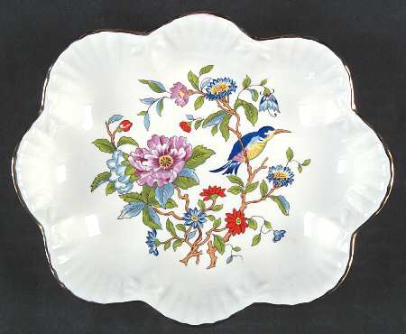 Pembroke (Gold Trim) Bon Bon by John  Aynsley & Sons
