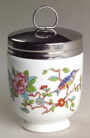 Pembroke (Gold Trim) Egg Coddler & Lid by John  Aynsley & Sons