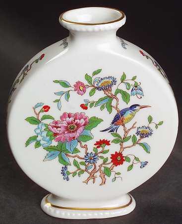 Pembroke (Gold Trim) 7" Vase by John  Aynsley & Sons