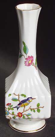 Pembroke (Gold Trim) 7" Vase by John  Aynsley & Sons