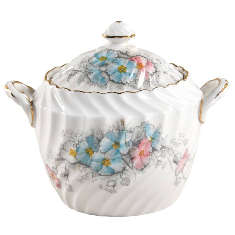 Primula Sugar Bowl & Lid