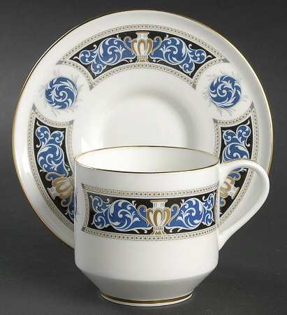 Rembrandt Flat Cup & Saucer Set