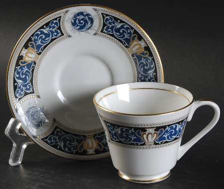 Rembrandt Footed Demitasse Cup & Saucer Set