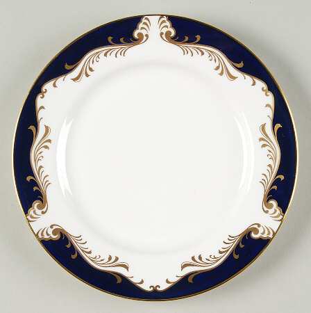 Royal Blue Bread & Butter Plate