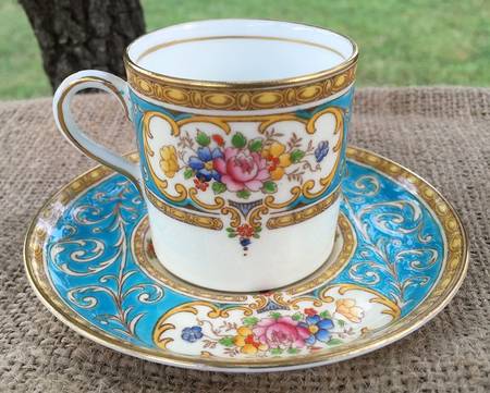 Rochester Flat Demitasse Cup & Saucer Set