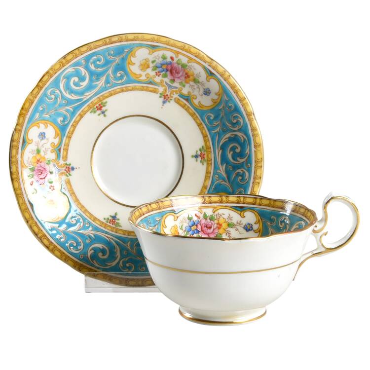 Rochester Footed Cup & Saucer Set