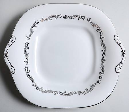 Romance Handled Cake Plate