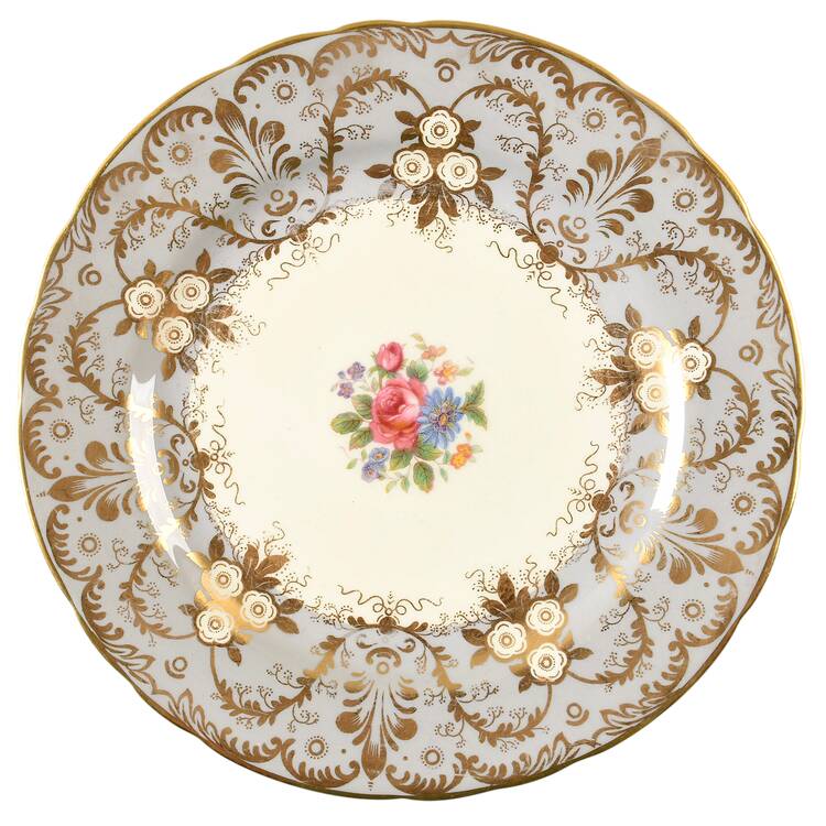 Royalty Gray Salad Plate