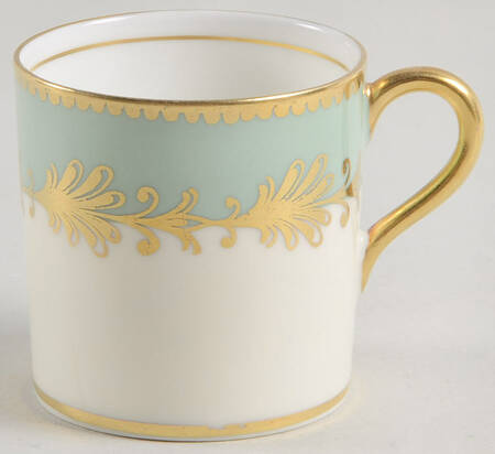 Rutland Medium Green Flat Demitasse Cup