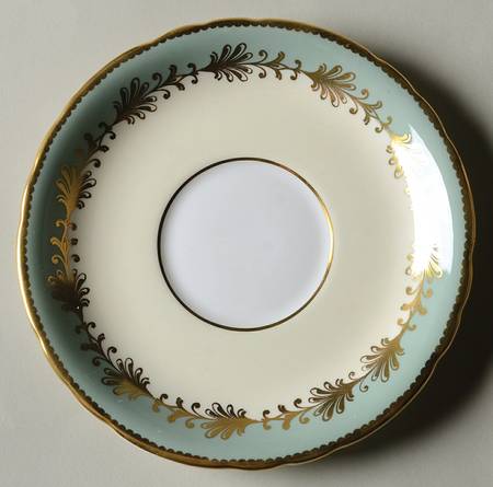 Rutland Medium Green Saucer for Cream Soup Bowl