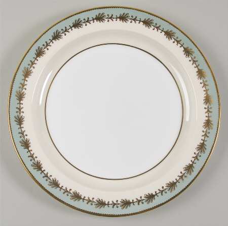 Rutland Nile Sage Green (Scalloped) 12" Chop Plate (Round Platter) by John  Aynsley & Sons