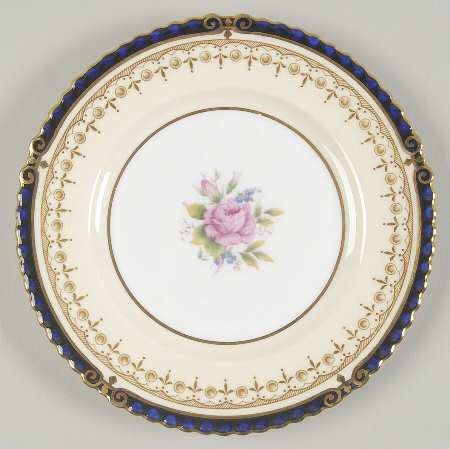 Ryland Blue Bread & Butter Plate