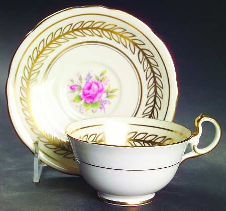 Savoy Footed Cup & Saucer Set