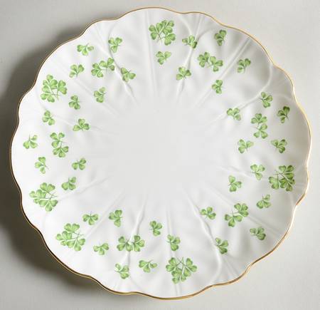 Shamrock (Crocus, Coupe Shape) Luncheon Plate