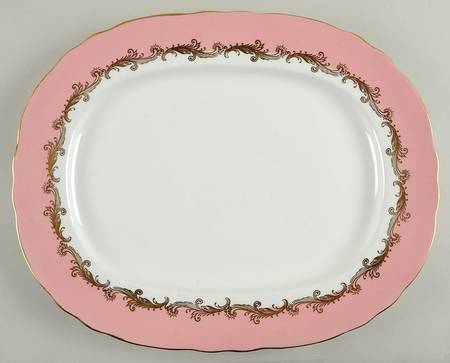 Sheraton Rose 15" Oval Serving Platter
