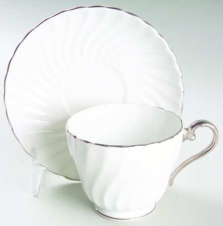Silva Footed Cup & Saucer Set
