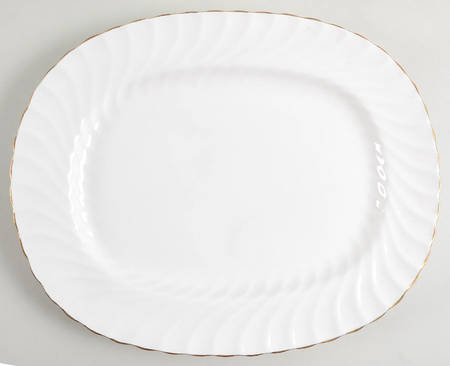 Simplicity 13" Oval Serving Platter