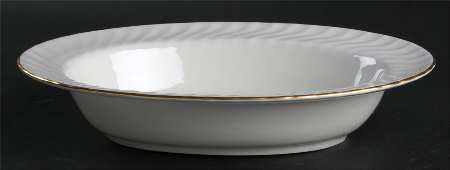 Simplicity 10" Oval Vegetable Bowl