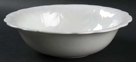 Snow Crocus 9" Round Vegetable Bowl