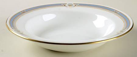 South Pacific Blue Rim Soup Bowl