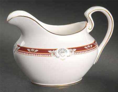 South Pacific Red Maroon Creamer