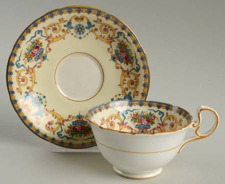 St. Clair Footed Cup & Saucer Set