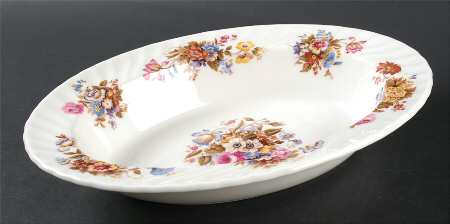 Summertime 10" Oval Vegetable Bowl