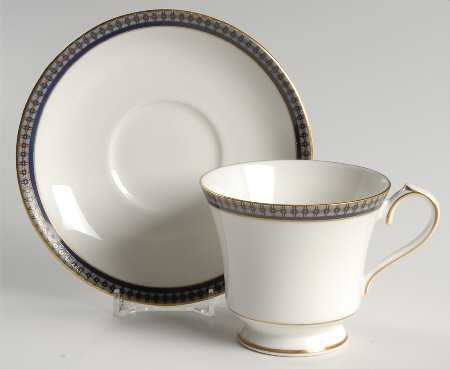 Twilight Footed Cup & Saucer Set