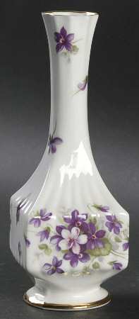 Violette (White Background) 6" Bud Vase