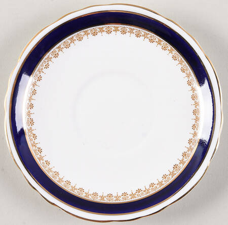 Warwick Blue Saucer for Cream Soup Bowl