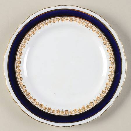 Warwick Blue Bread & Butter Plate