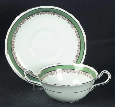 Warwick Green &amp; Gold by John  Aynsley &amp; Sons