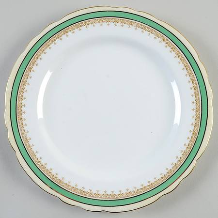 Wendover Green Luncheon Plate