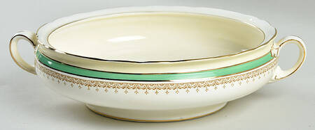 Wendover Green Round Vegetable No Lid