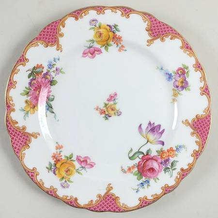 Wilton Pink Red (Scalloped) Dessert/Pie Plate