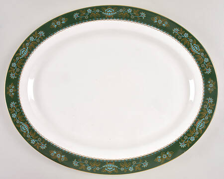 Winchester (Green) 16" Oval Serving Platter