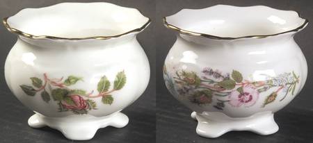 Wild Tudor Vine Shape Mini Open Sugar Bowl