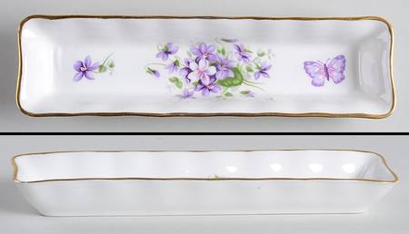Wild Violets Mint Tray by John  Aynsley & Sons