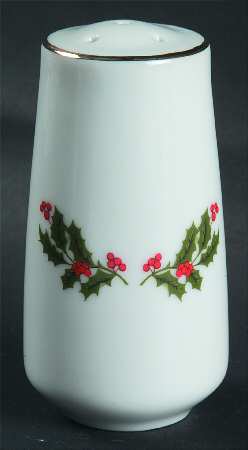 Christmas Holly (Porcelain) Pepper Shaker