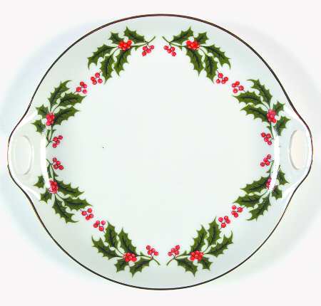 Christmas Holly (Porcelain) Relish