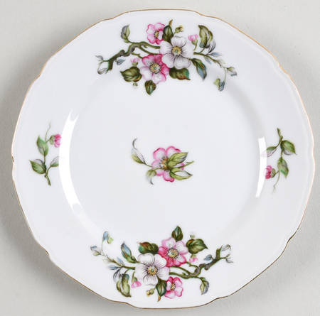 Apple Blossom Bread & Butter Plate