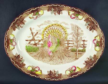 King Tom 18" Oval Serving Platter