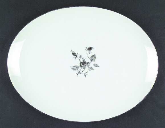 Brocade 16" Oval Serving Platter