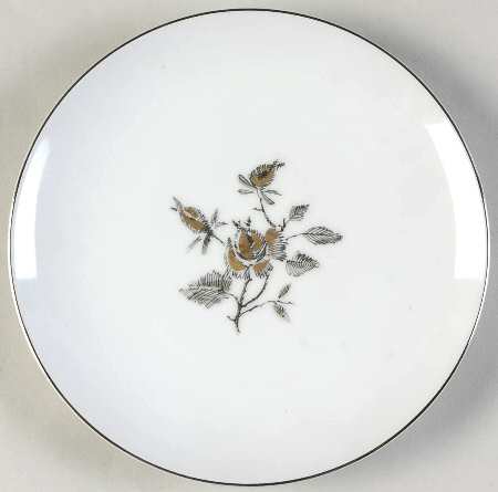 Brocade Bread & Butter Plate