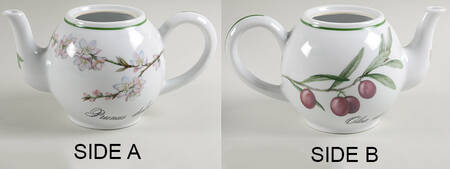 Elysian Gardens Teapot No Lid