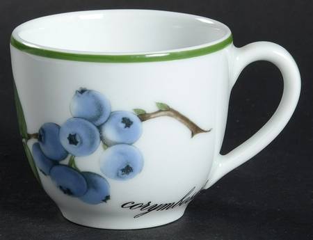 Elysian Gardens Flat Demitasse Cup