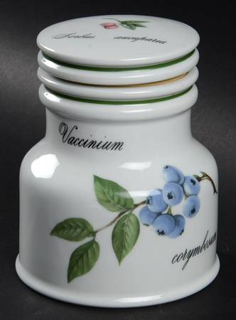 Elysian Gardens Medium Canister & Lid