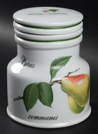 Elysian Gardens Large Canister & Lid